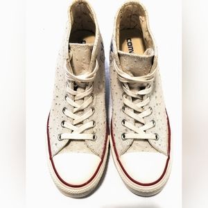 Converse Chuck Taylor All Star Lux Hidden Heel Wedge Twill Knit Canvas WO Sz 10